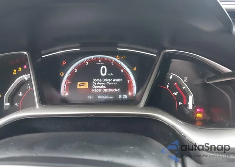 2021 Honda Civic Sport z USA, uszkodzony, nr VIN 19XFC2F88ME202687